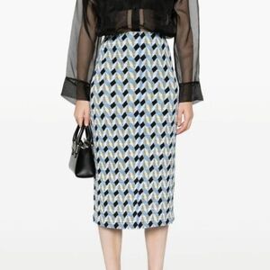 Dorothee Schumacher Crepe Silk Skirt